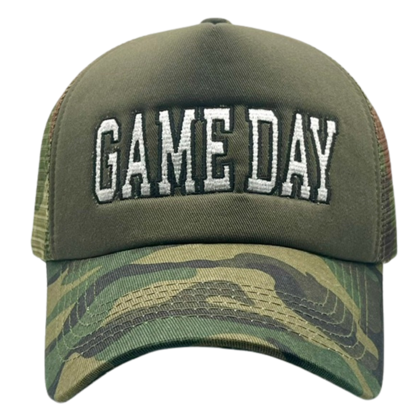 Camo Game Day Trucker Hat