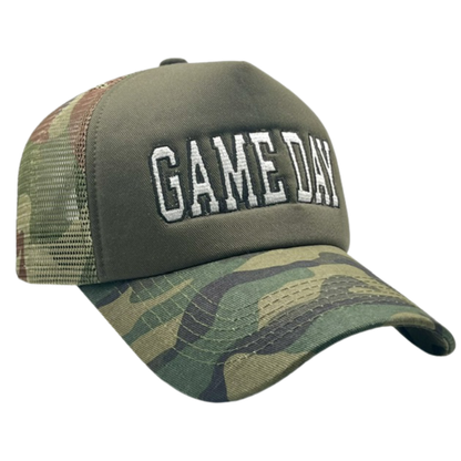 Camo Game Day Trucker Hat