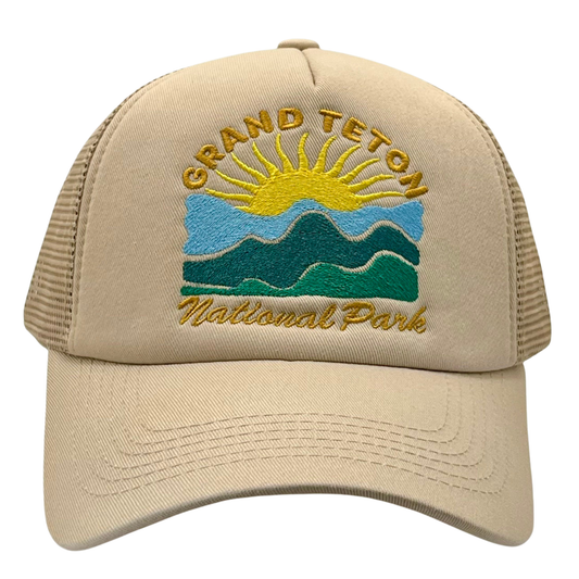 Grand Teton National Park Trucker Hat