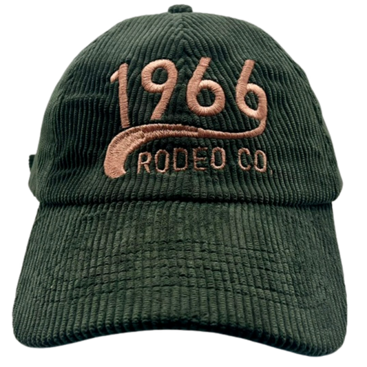 1966 Rodeo Co Corduroy Baseball Cap