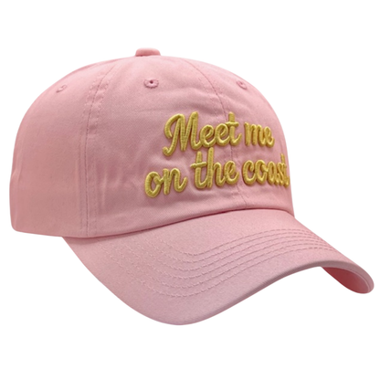 Meet Me On The Coast Baseball Cap