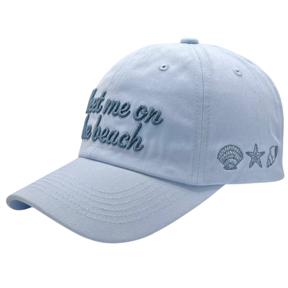 Meet Me On The Beach Baseball Cap