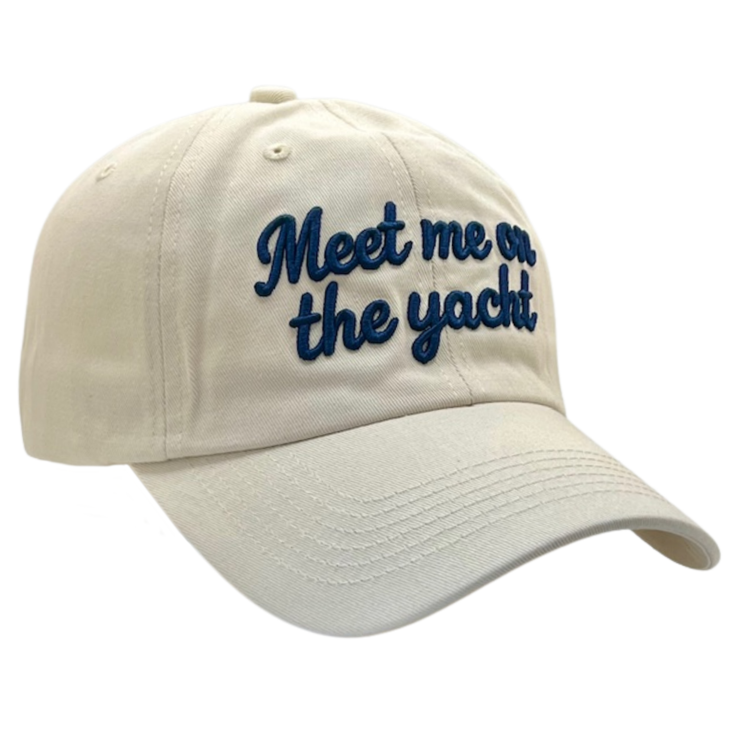 Meet Me On The Yacht Baseball Cap