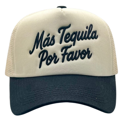 Mas Tequila Por Favor Trucker Hat