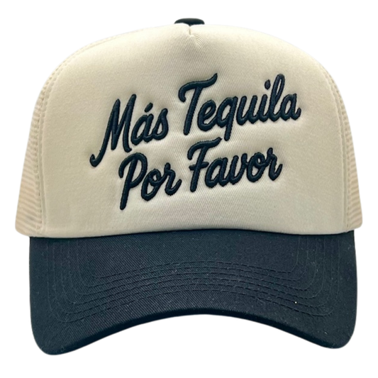 Mas Tequila Por Favor Trucker Hat