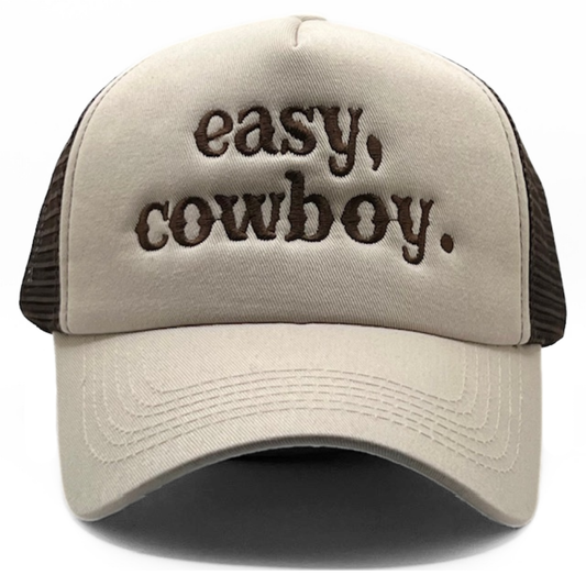 Easy Cowboy Trucker Hat