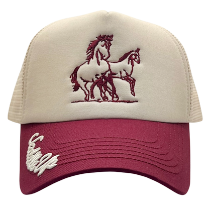 Saddle Up Two Tone Trucker Hat