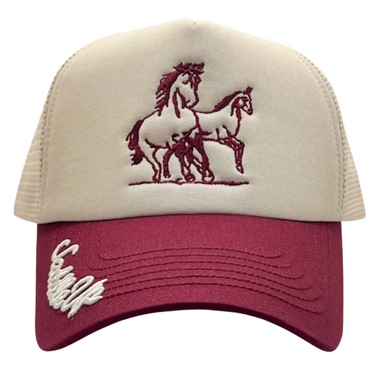 Saddle Up Two Tone Trucker Hat
