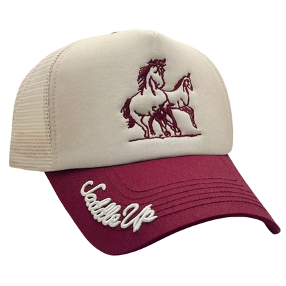 Saddle Up Two Tone Trucker Hat