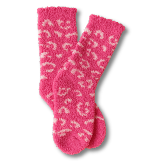 Leopard Cozy Socks