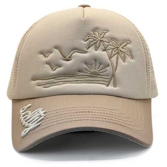 Salty Beach Trucker Hat