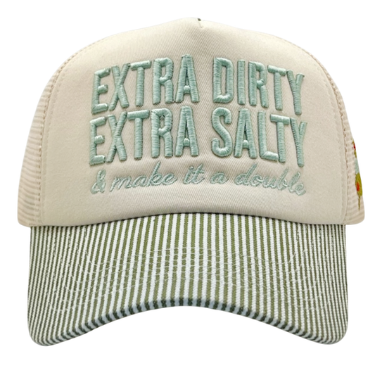 Dirty Martini Extra Dirty Extra Salty Trucker Hat