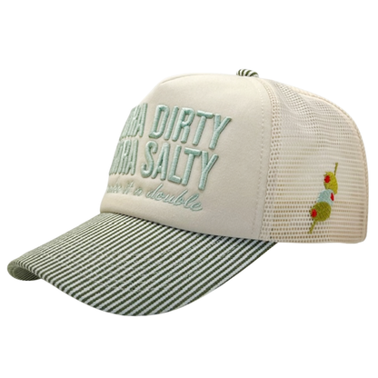 Dirty Martini Extra Dirty Extra Salty Trucker Hat