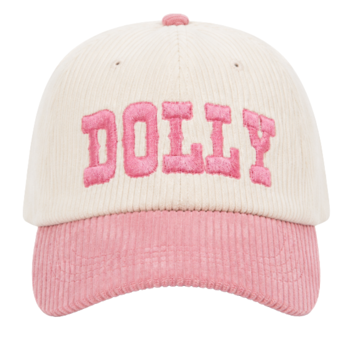 Dolly Two Tone Corduroy Baseball Cap
