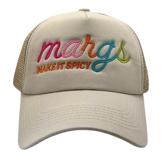 Spicy Margs Chainstitch Trucker Hat